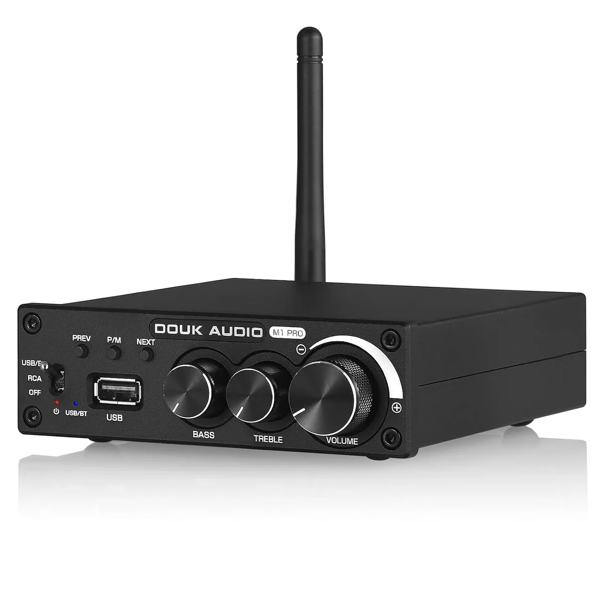 LORDWORLD LORDWORLD M1 PRO 320W Bluetooth 5.0 Amplifier 160W+160W 2.1-CH U-Disk — product photo