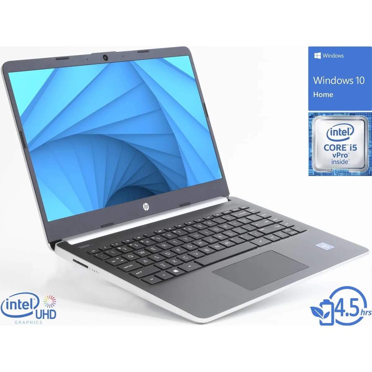 HP HP 14 laptop Intel Core i5-1035G1 8GB 256GB NVMe Windows 10 Pro — product photo