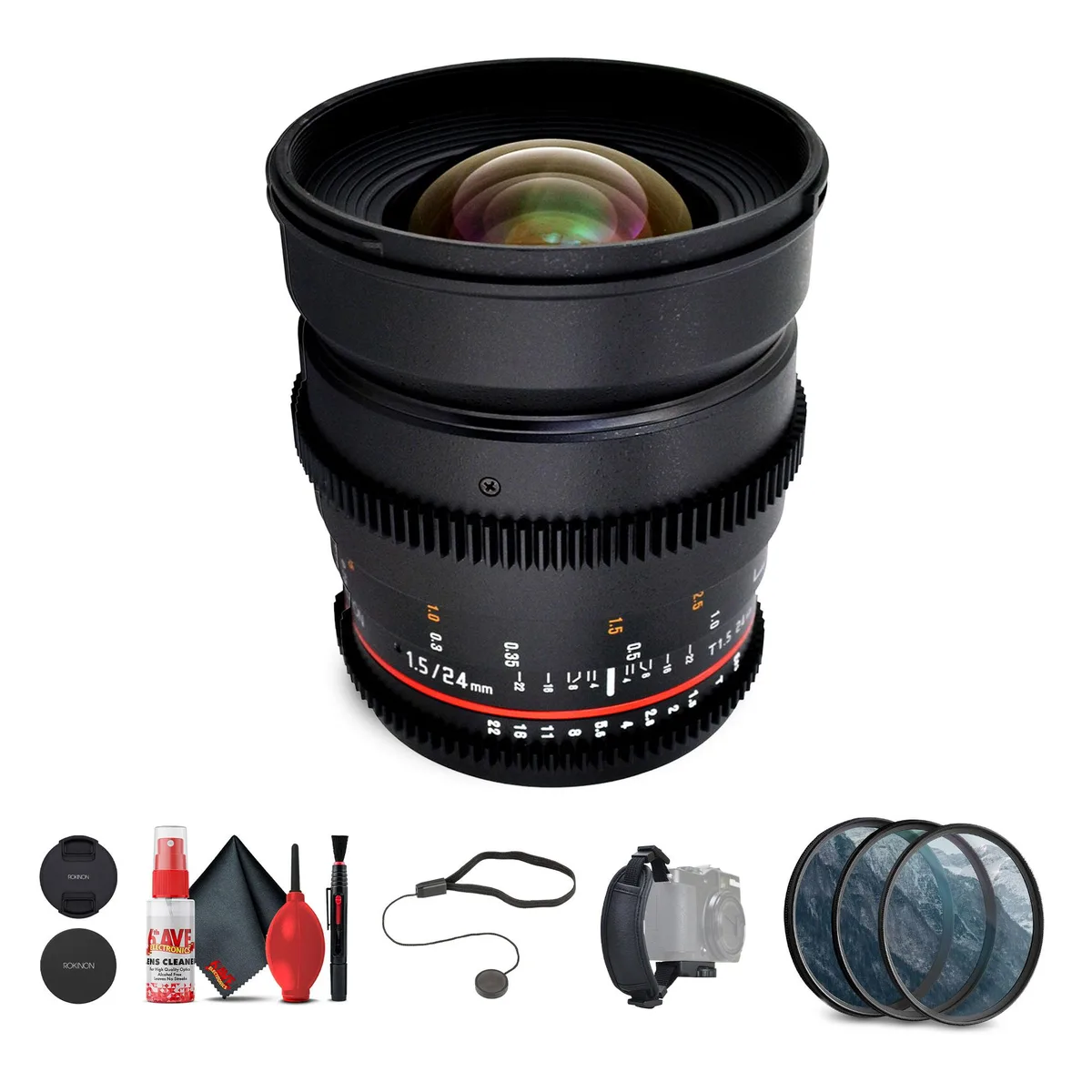 Rokinon Rokinon 24mm T1.5 Cine ED AS IF UMC Lens for Sony A Mount — product photo