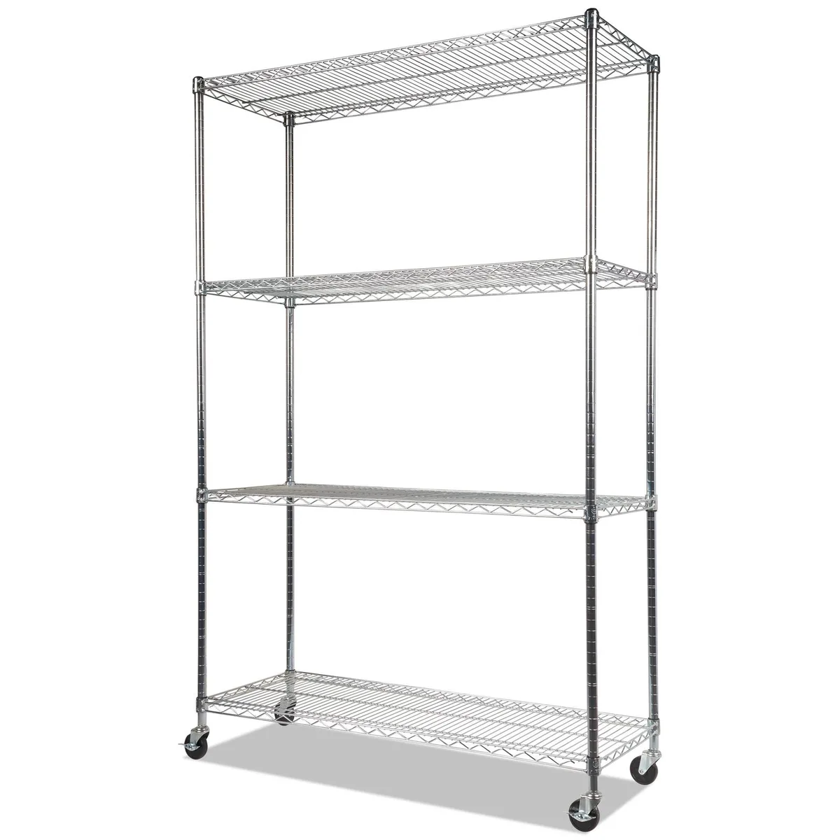 Alera Alera 4T601848SR Wire Shelving Unit 48 x 18 x 72 Silver — product photo
