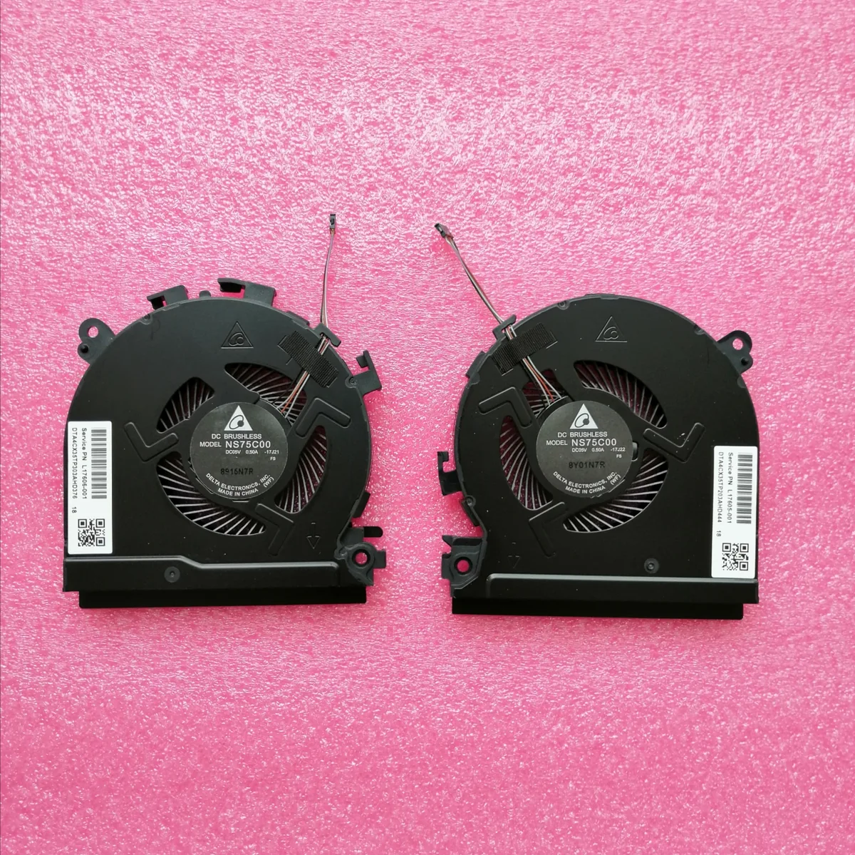 SXDOOL SXDOOL CPU GPU Laptop Cooling Fan HP Spectre X360 15-CH 15-CH011dx Delta NS75C00 DC5V — product photo