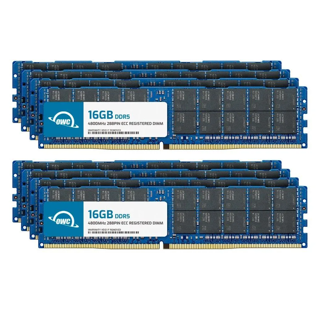 OWC OWC 128GB (8x16GB) DDR5 4800 CL40 ECC Registered RDIMM for PowerEdge R760xd2 — product photo