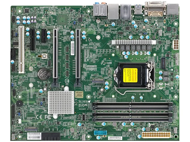 Supermicro Supermicro MBD-X12SAE-B server motherboard W480 LGA1200 DDR4 128GB — product photo