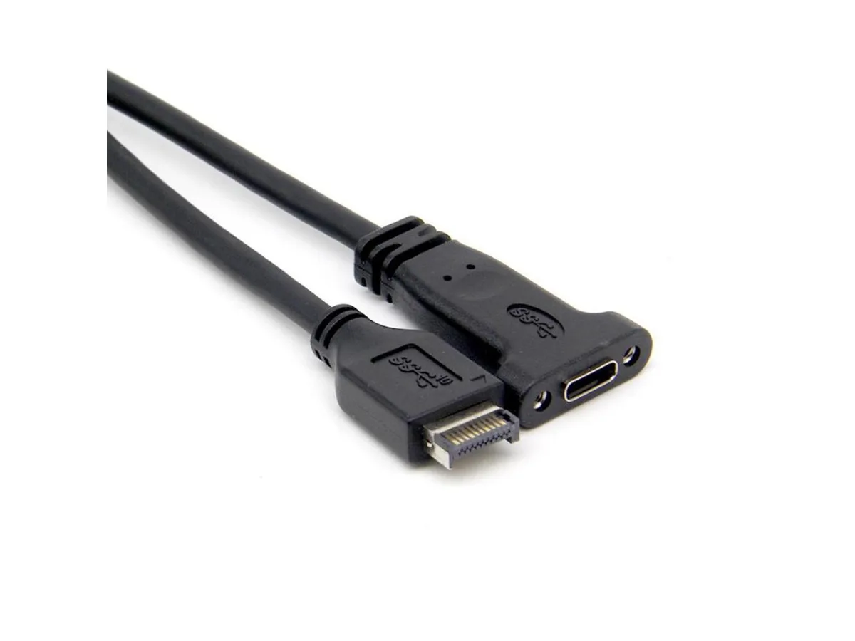 BUCIER BUCIER USB 3.1 Type-E Male to USB-C Female Cable 50cm — product photo