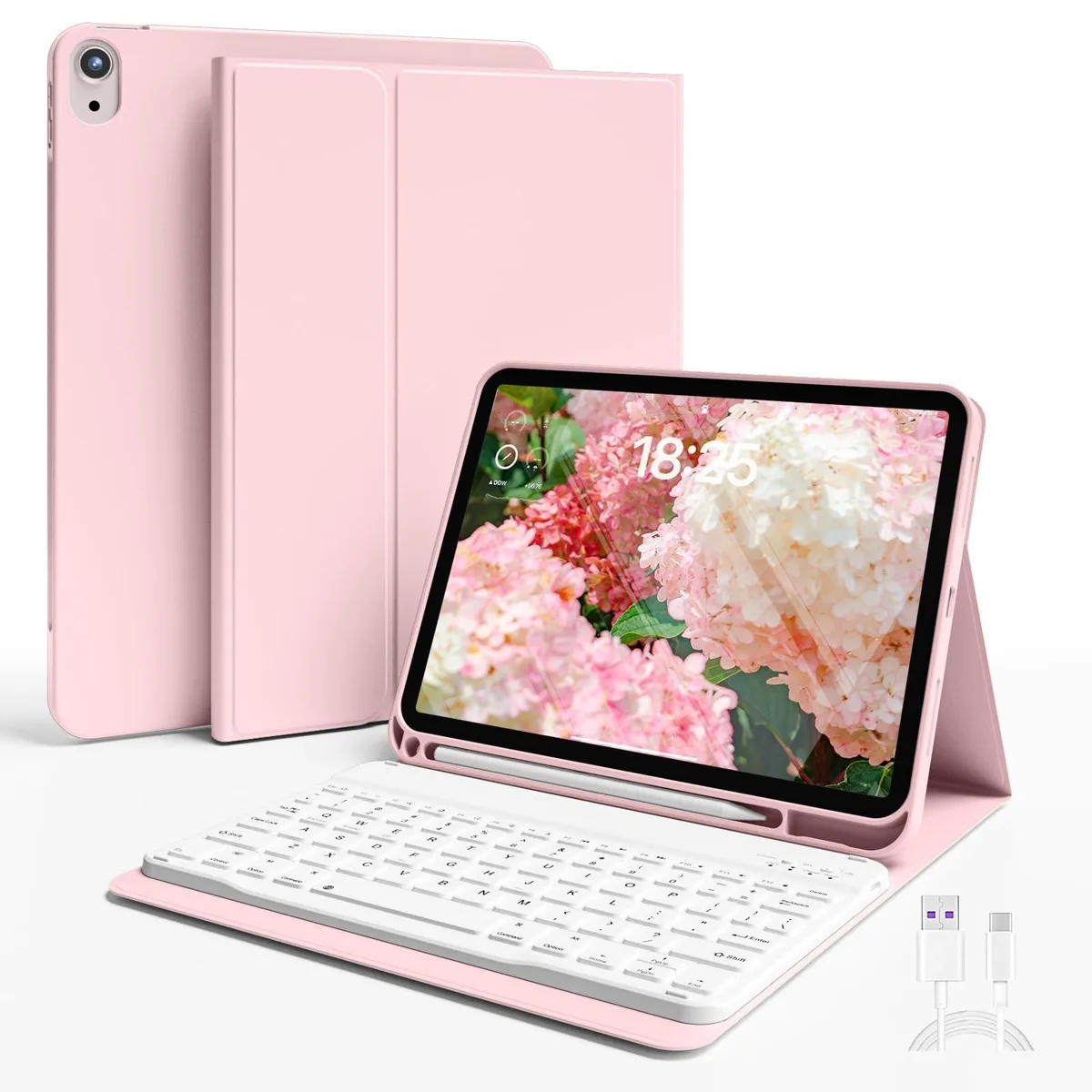 Adafruit Adafruit A3355/ 2 in 1 Accessory iPad 11 inch 2025 10.9 inch 2022 Chalk Pink — product photo