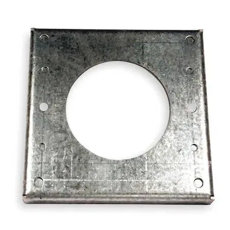 Hubbell Incorporated Hubbell Incorporated HBL50SC Box Cover Square 1 Gang 50A 7.3 cu in 2.30 in Hole Gray — product photo