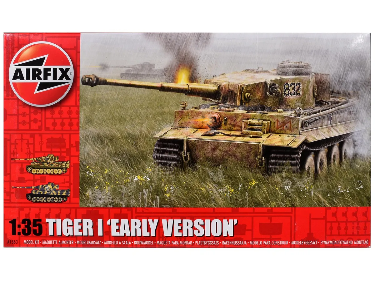 Airfix Airfix German Tiger I Early Version 1/35 729 Parts — product photo