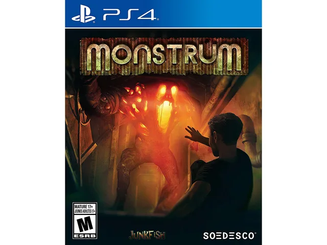 PlayStation 4 game case for Monstrum by Soedesco