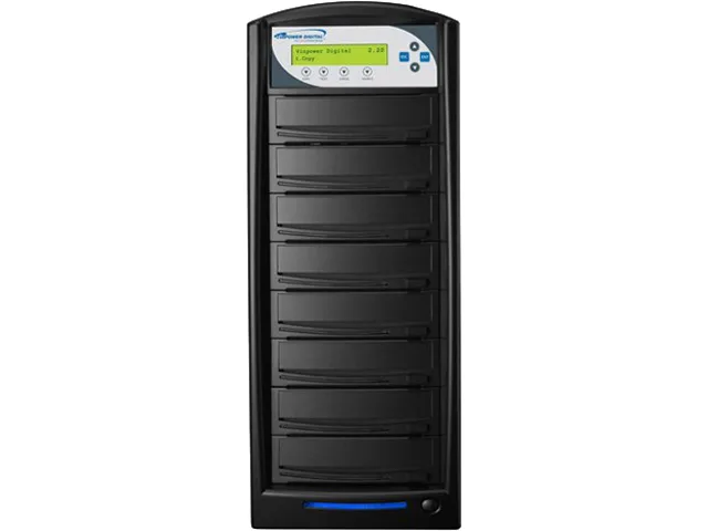 VinPower VinPower SHARK-S7T-BK 1-to-7 DVD/CD duplicator 320GB 128M buffer — product photo