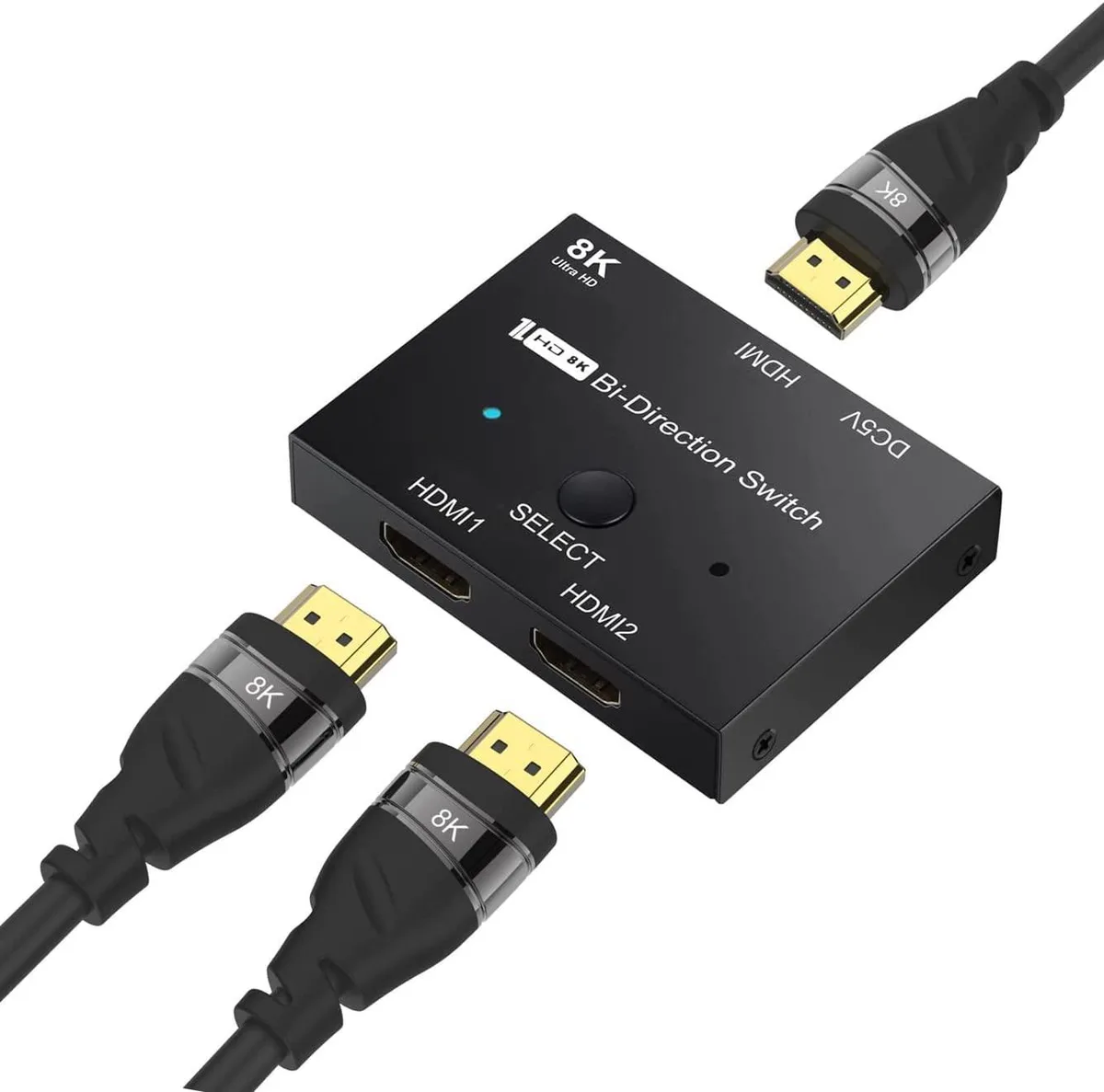 Jansicotek Jansicotek Bi-Directional HDMI 2.1 Switch Splitter 8K 60Hz 4K 120Hz — product photo