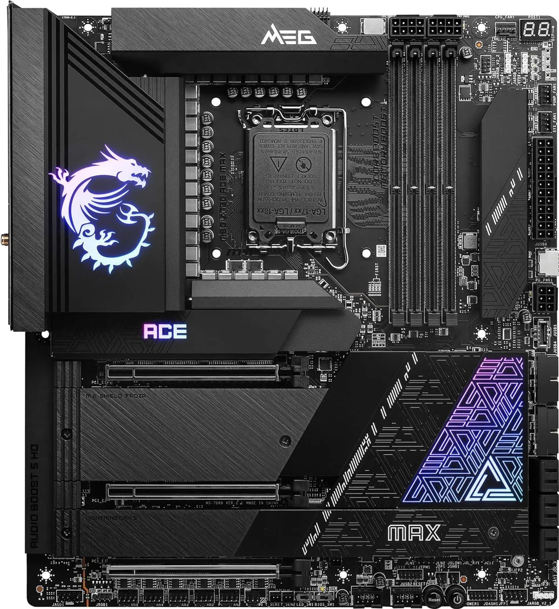 MSI MSI MEG Z790 ACE MAX Intel Motherboard A — product photo