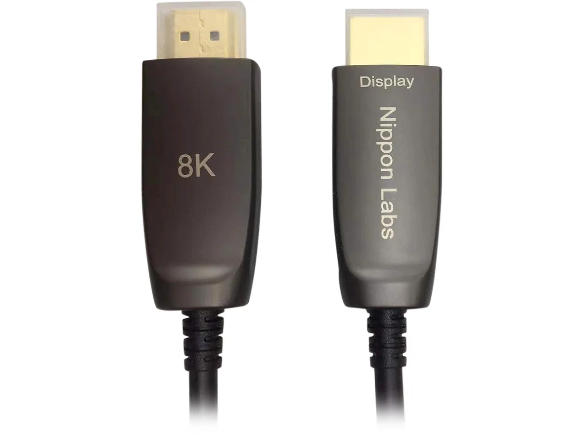 Nippon Labs Nippon Labs SHDC-AOC-020 20 m 8K 48 Gbps HDMI 2.1 AOC fiber optic hdmi cable — product photo