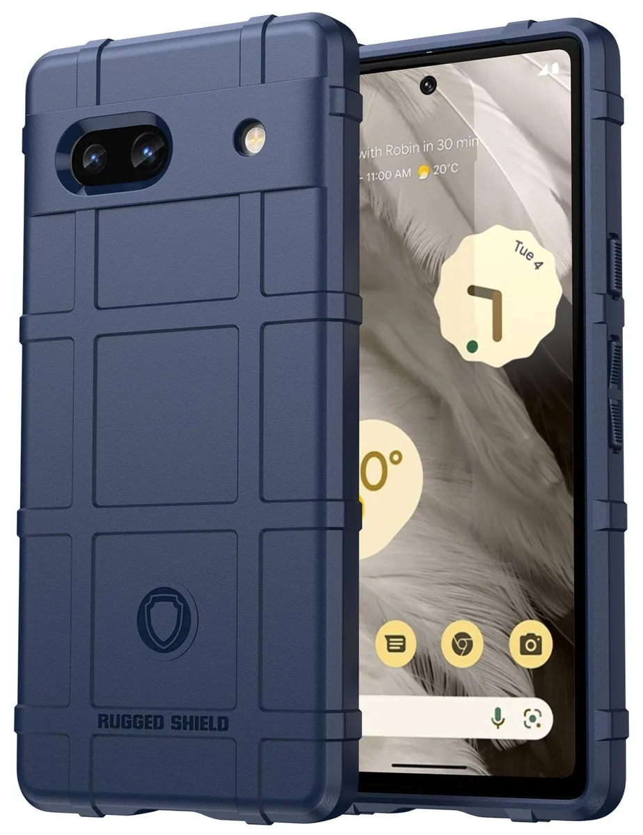 Nakedcellphone Nakedcellphone Special Ops Rugged Shield Case Navy for Google Pixel 7a (2023) — product photo