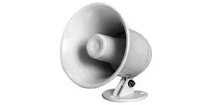 SPECO TECHNOLOGIES SPECO TECHNOLOGIES SPC5P PA Horn Weatherproof White 10 W industrial wire — product photo