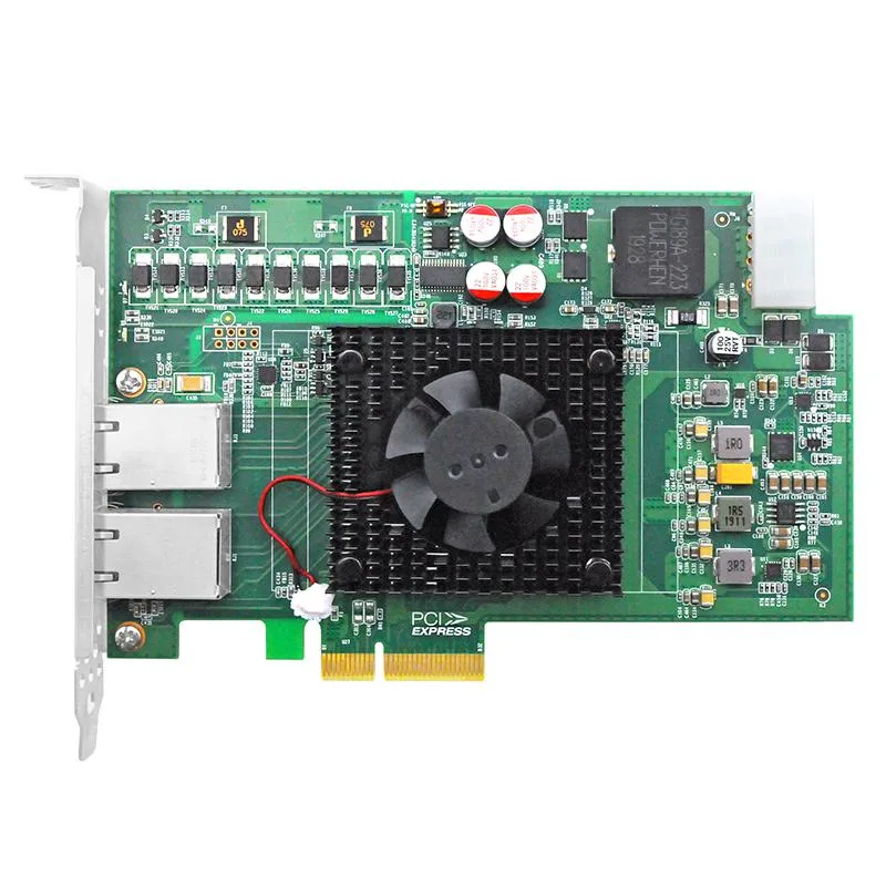 LR-LINK LR-LINK LRES2014PT-POE PCIe x4 Dual-port 10G POE+ network card — product photo