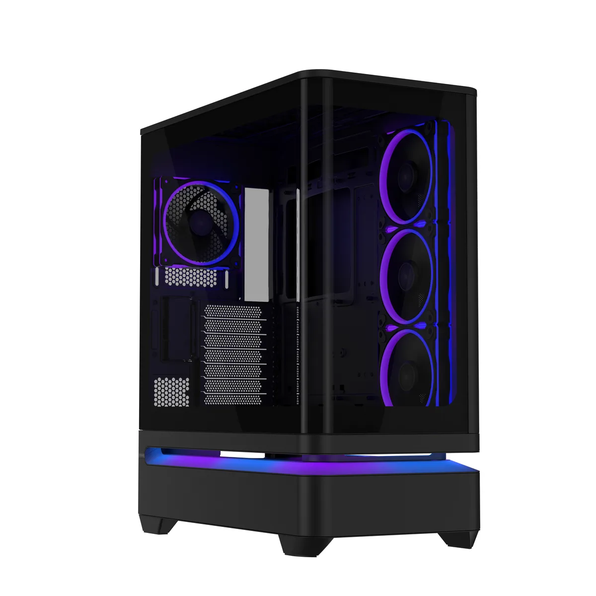 ASUS ASUS PRIME AP304 TG ARGB BLACK PC case — product photo
