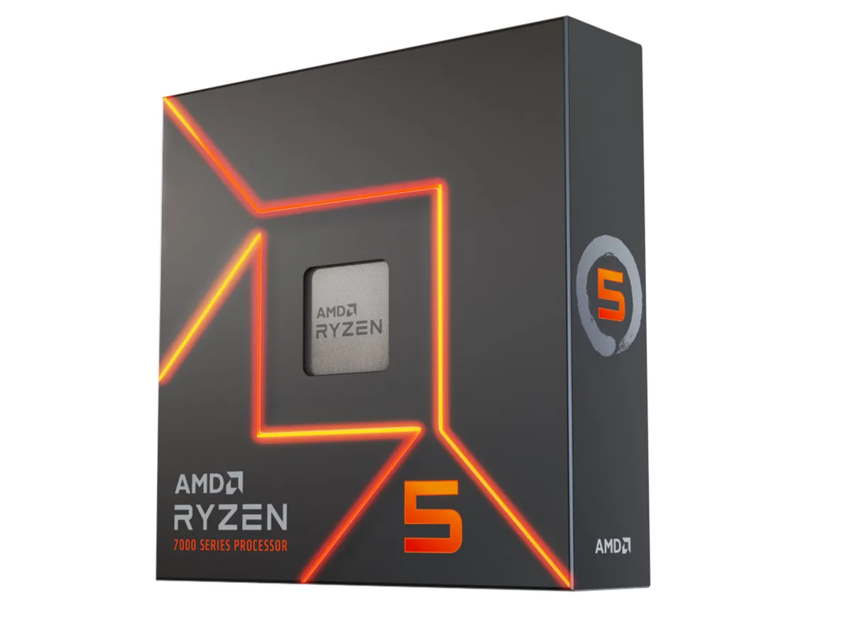 AMD AMD Ryzen 5 7600X 100-100000593WOF desktop processor — product photo