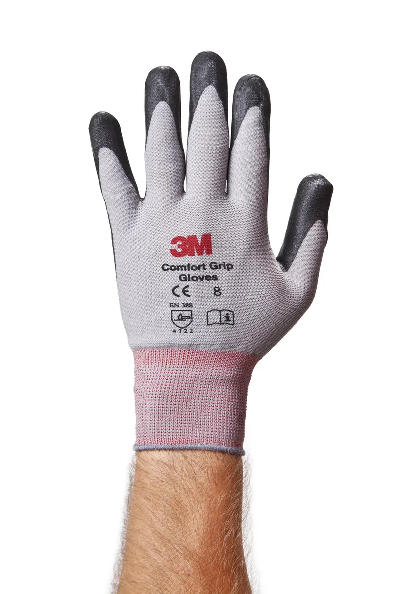  Vibe WX300942181 Glove, Nitrile Palm, Size 8, Gray, 1 Pair — product photo