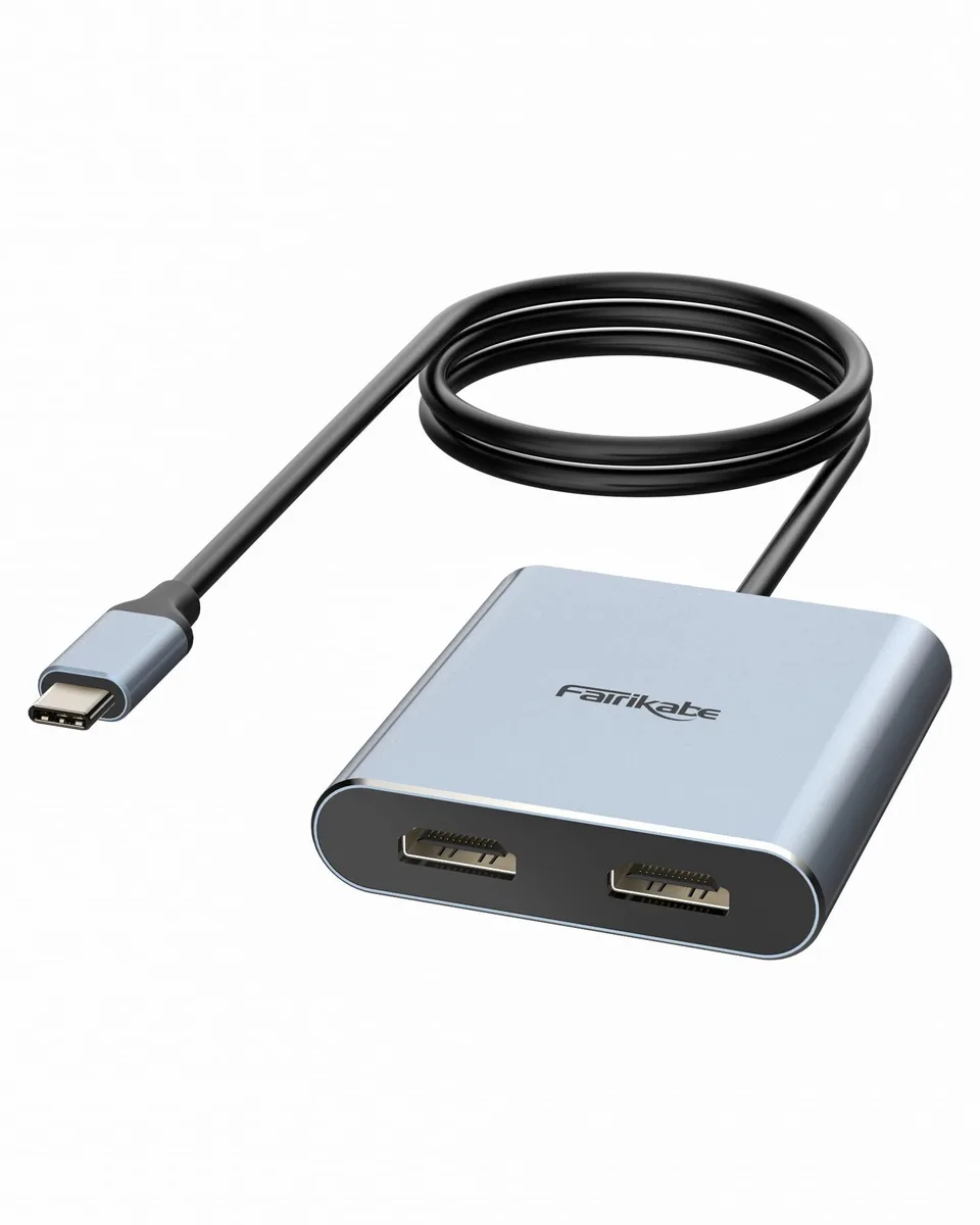  Belkin HQ-C2HDMI01 USB-C to Dual HDMI Adapter 4K 60Hz — product photo