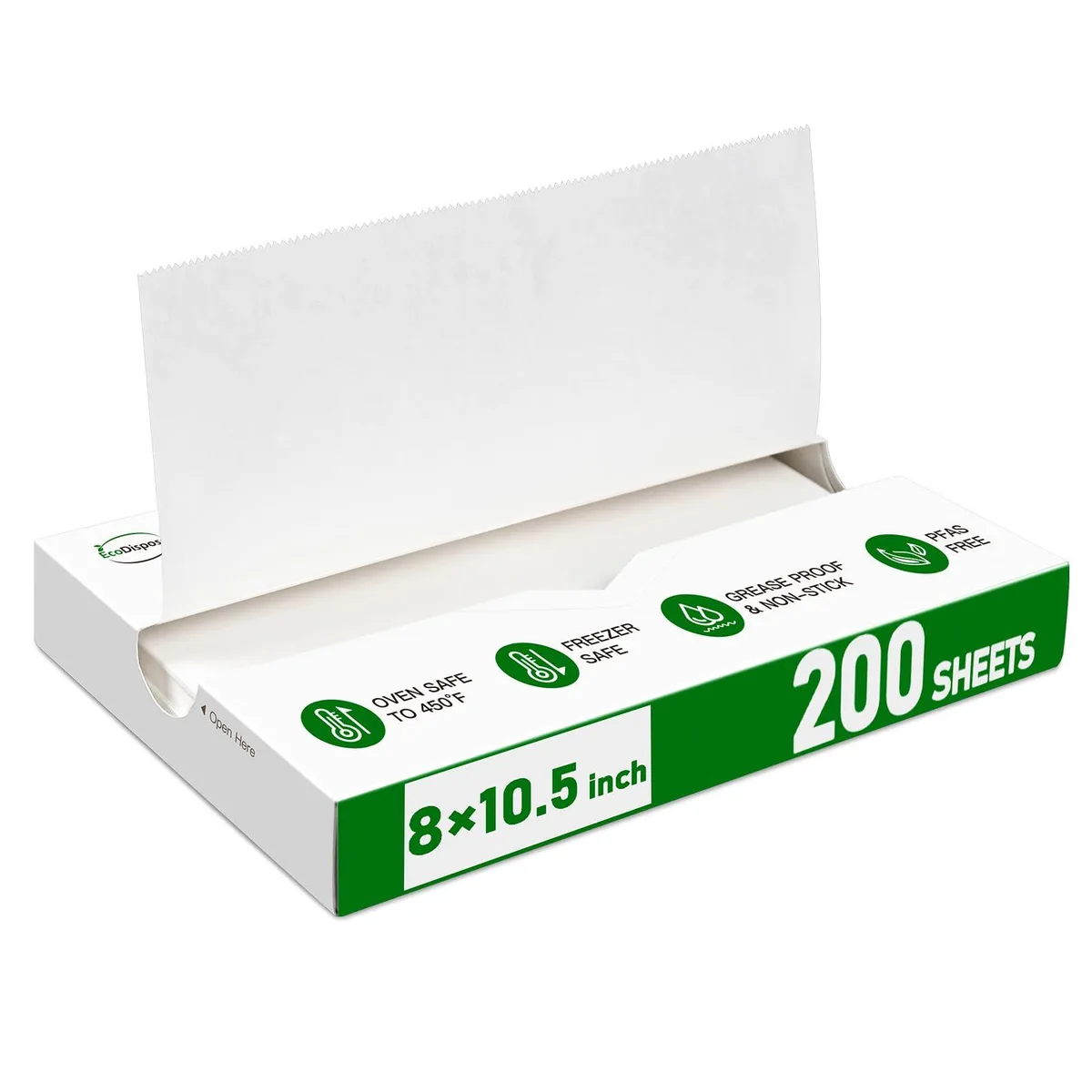  EcoDispose EC-BP8x10.5-200WH paper craft 200 sheets 8" x 10.5 — product photo