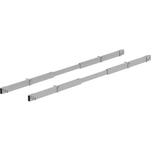 Lorell Lorell 16208 Adjustable Crossbar Set 43–67" Silver office furniture — product photo