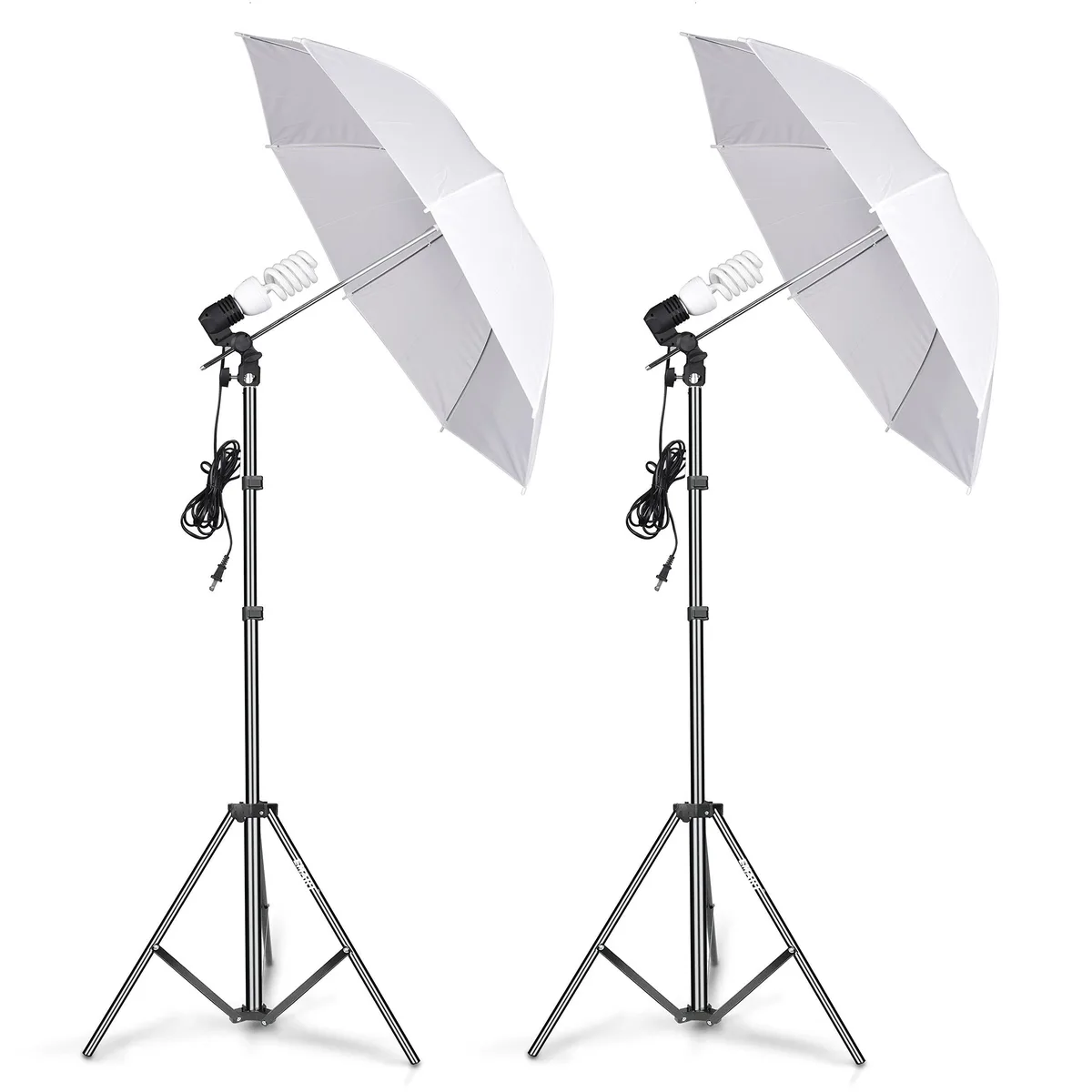  EMART EM-2ULK 45W 5500K Umbrella Lighting Kit 33'' 83'' Stands 2 Pack — product photo