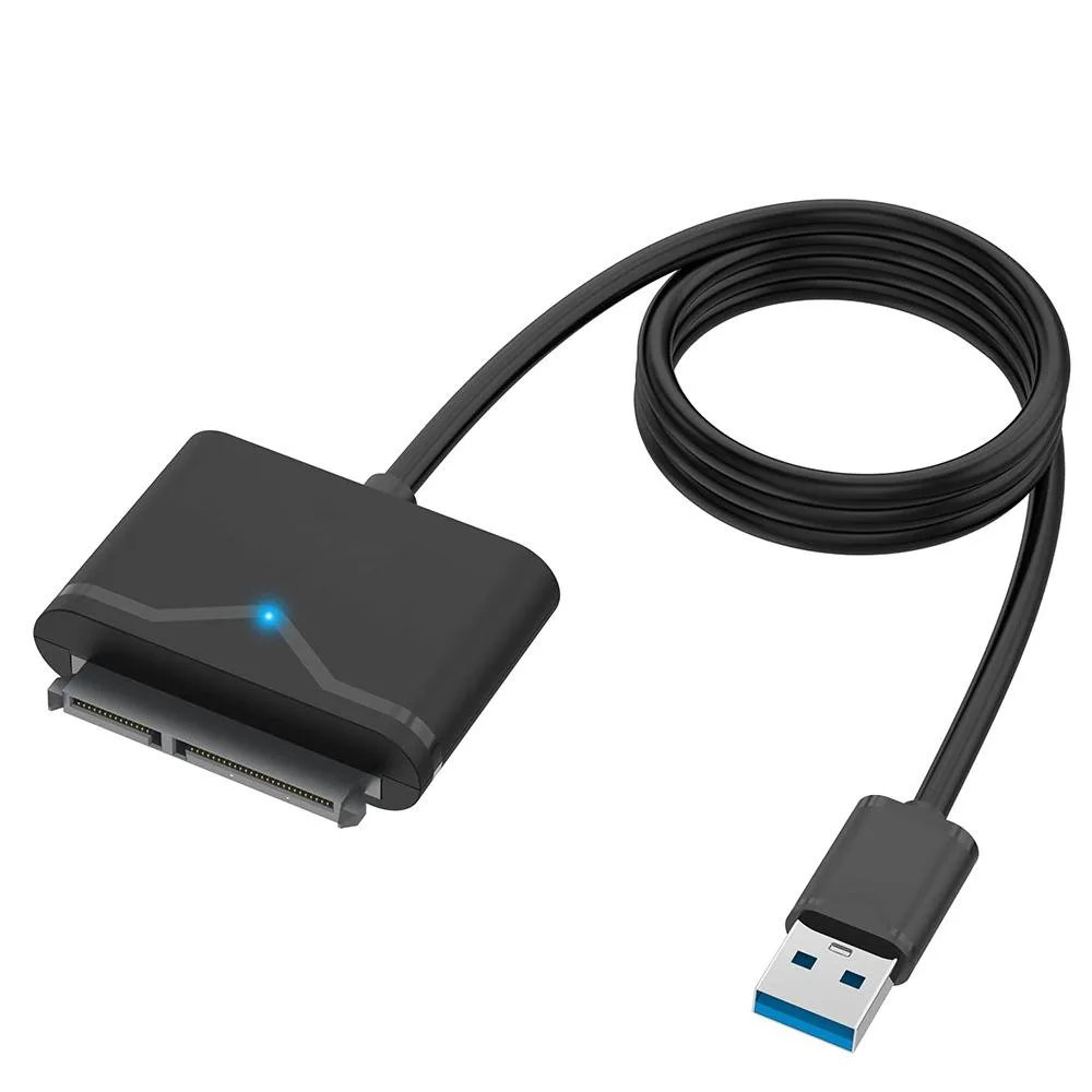 Teamyo Teamyo USB 3.0 to SATA adapter cable .5m black — product photo