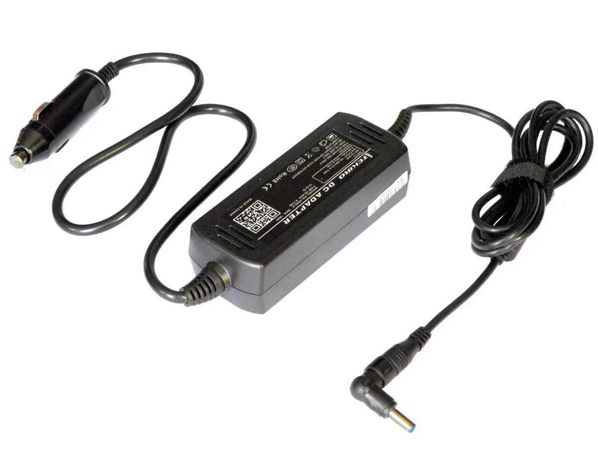 iTekiro iTekiro 65W Car Charger for HP 15/17 ac adapter — product photo