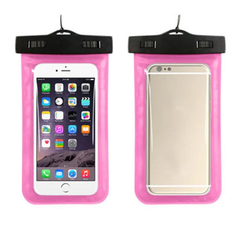 The Perfect Part The Perfect Part Waterproof Floating Phone Pouch 3 Pack Pink 7.5 x 4.2 x .5 in — product photo
