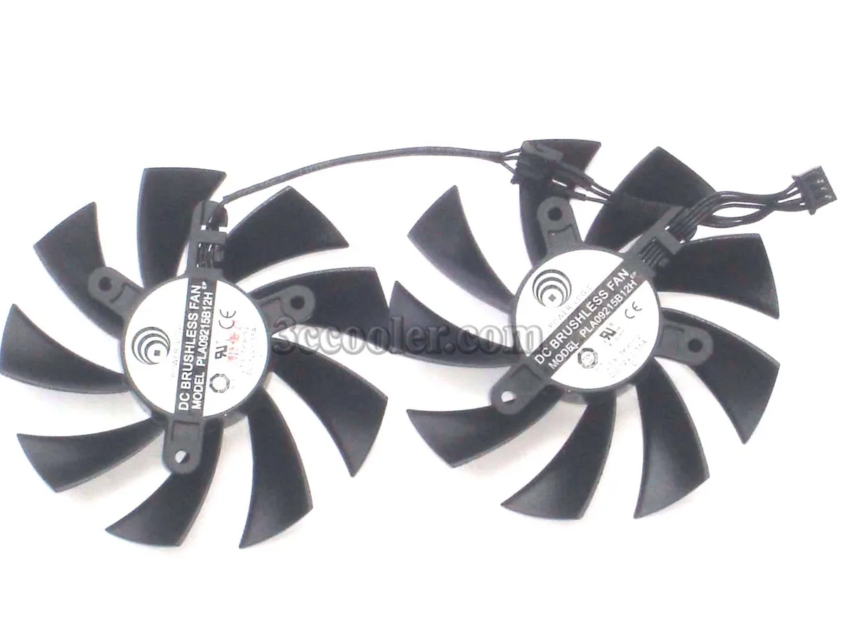 OEM Industries OEM Industries PLA09215B12H 12V 0.55A 4-pin fan for EVGA GTX 760 ACX — product photo