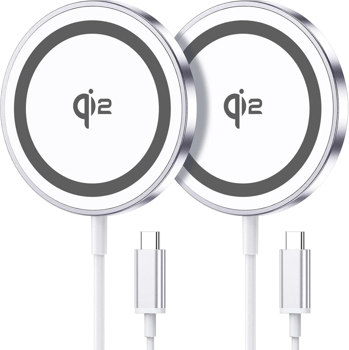 Luisport Luisport Qi2 15W Magnetic Wireless Charger 2 Pack — product photo