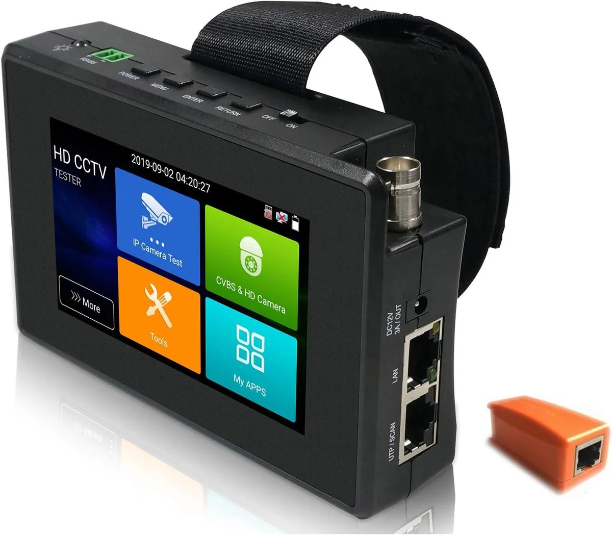 BFKK BFKK 5-in-1 CCTV Tester 4" Touch Screen PoE WiFi — product photo