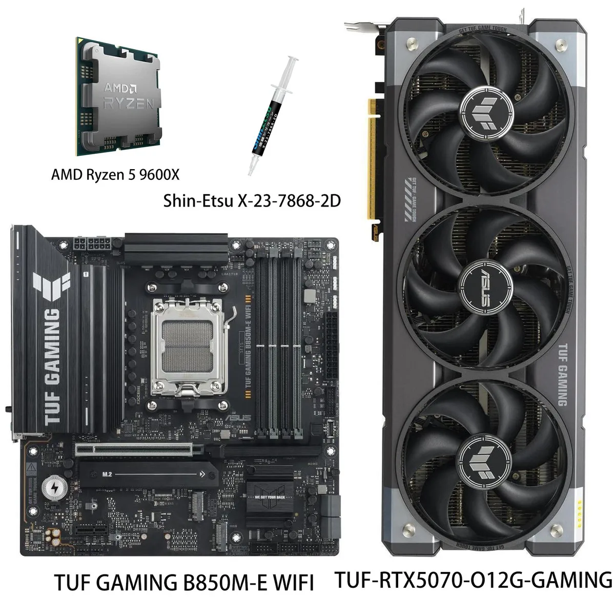 ASUS ASUS TUF-RTX5070-O12G-GAMING graphics card — product photo