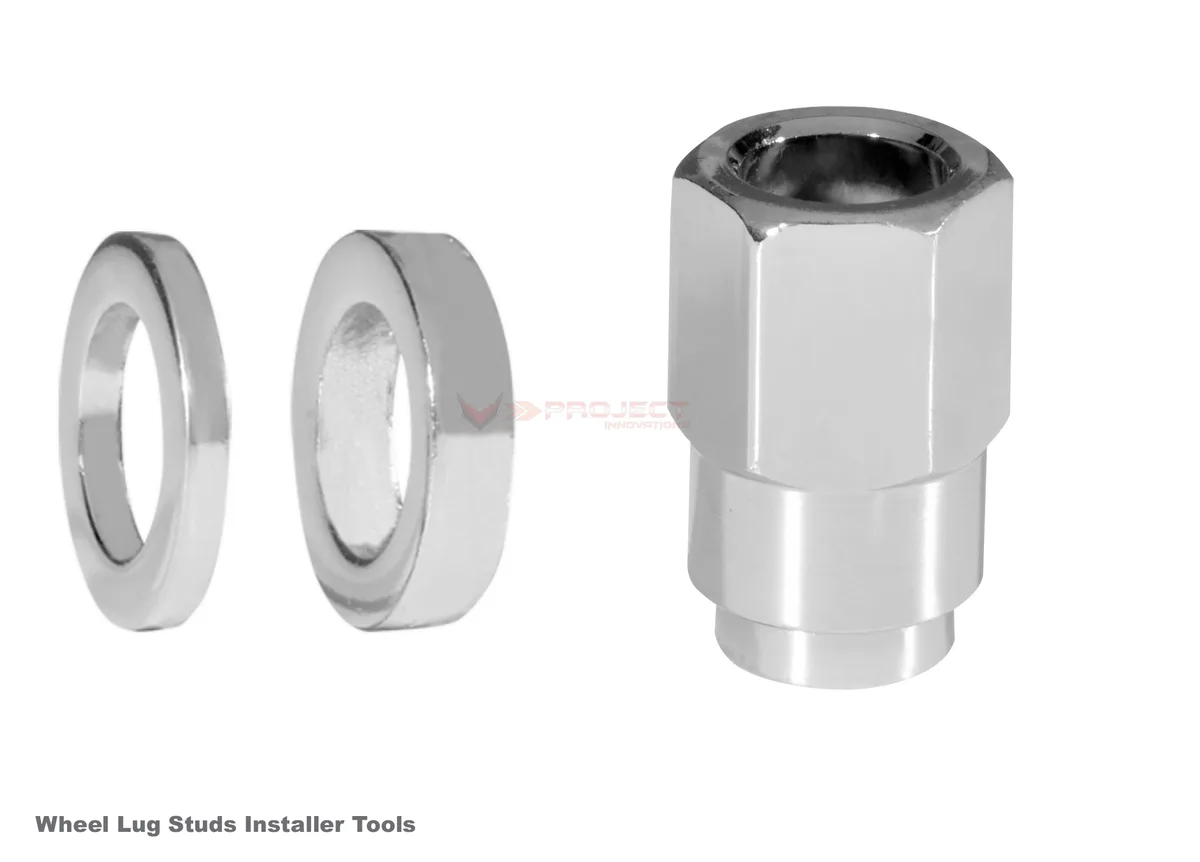V-Project Inc V-Project Inc Wheel Stud Installer Kit M1/2 x 20 Half Unit Chrome Mustang Cobra 1993-2004 — product photo