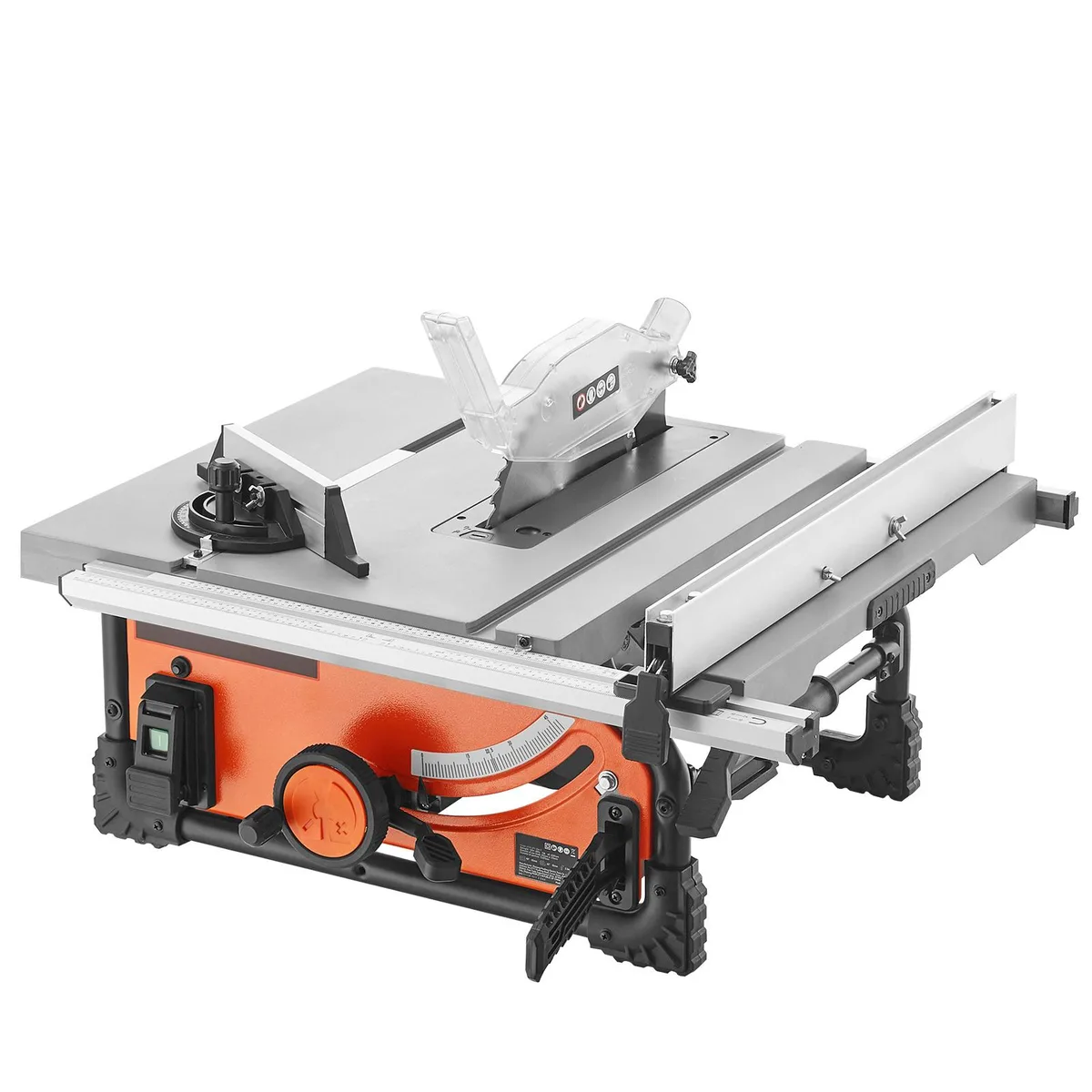 VEVOR VEVOR M1H-ZP7-254-1 10-inch 15A 25in Rip 4500RPM Table Saw — product photo