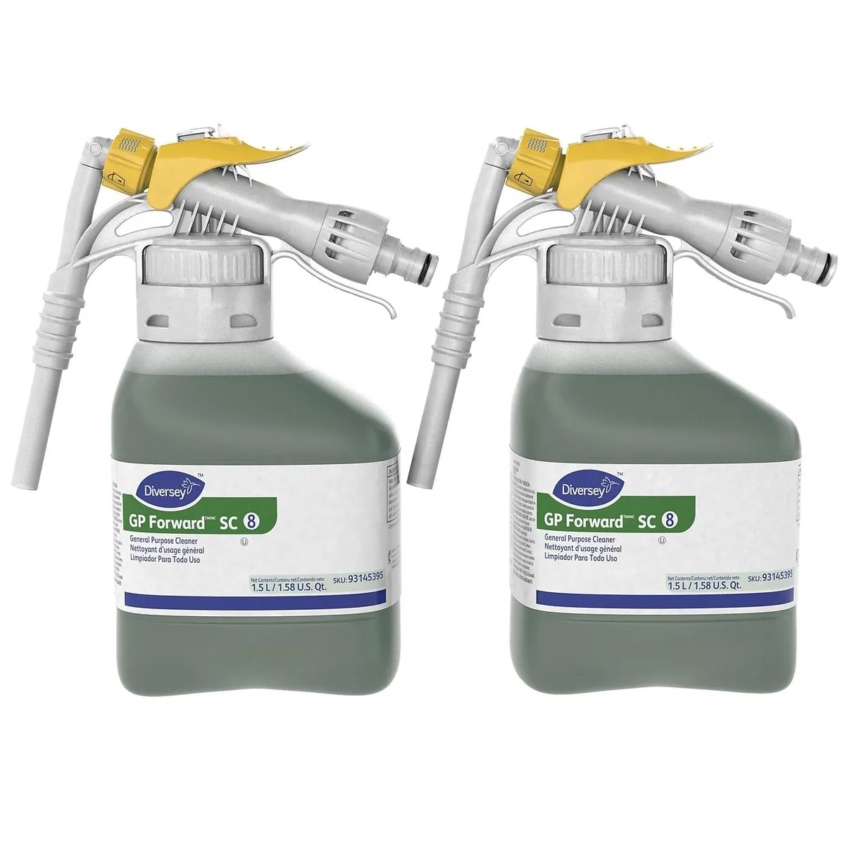 JohnsonDiversey JohnsonDiversey 93145395 GP Forward SC 8 indoor maintenance cleaner 50.7 fl oz 2/carton — product photo
