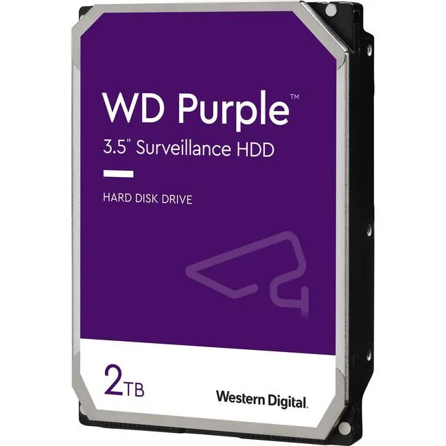 Western Digital Western Digital WD20PURZProduct Purple 2 TB internal hard drive — product photo
