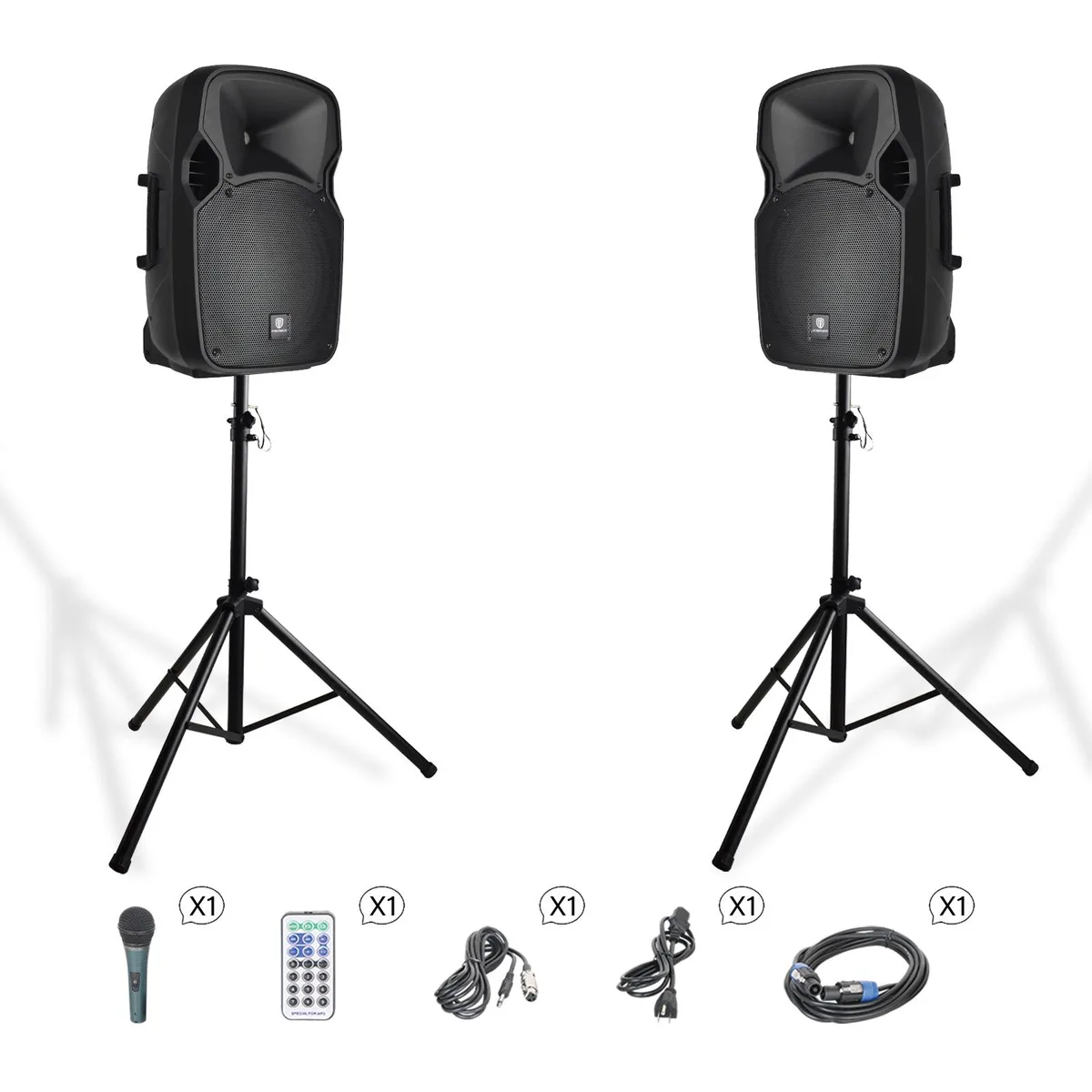 PRORECK PRORECK Party 12 1000W PA speaker pair — product photo