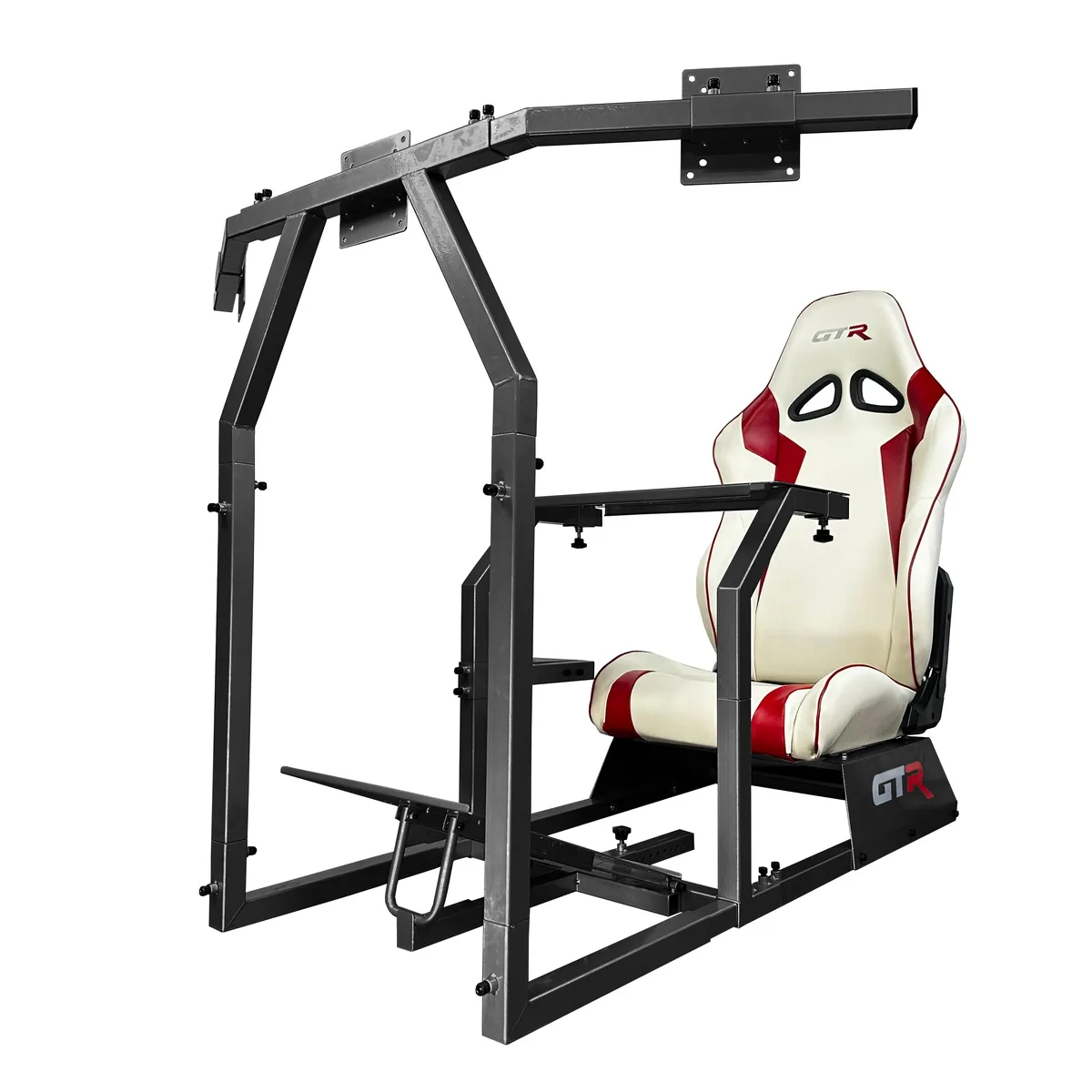 GTR Simulator GTR Simulator GTA F Racing Cockpit White Red — product photo