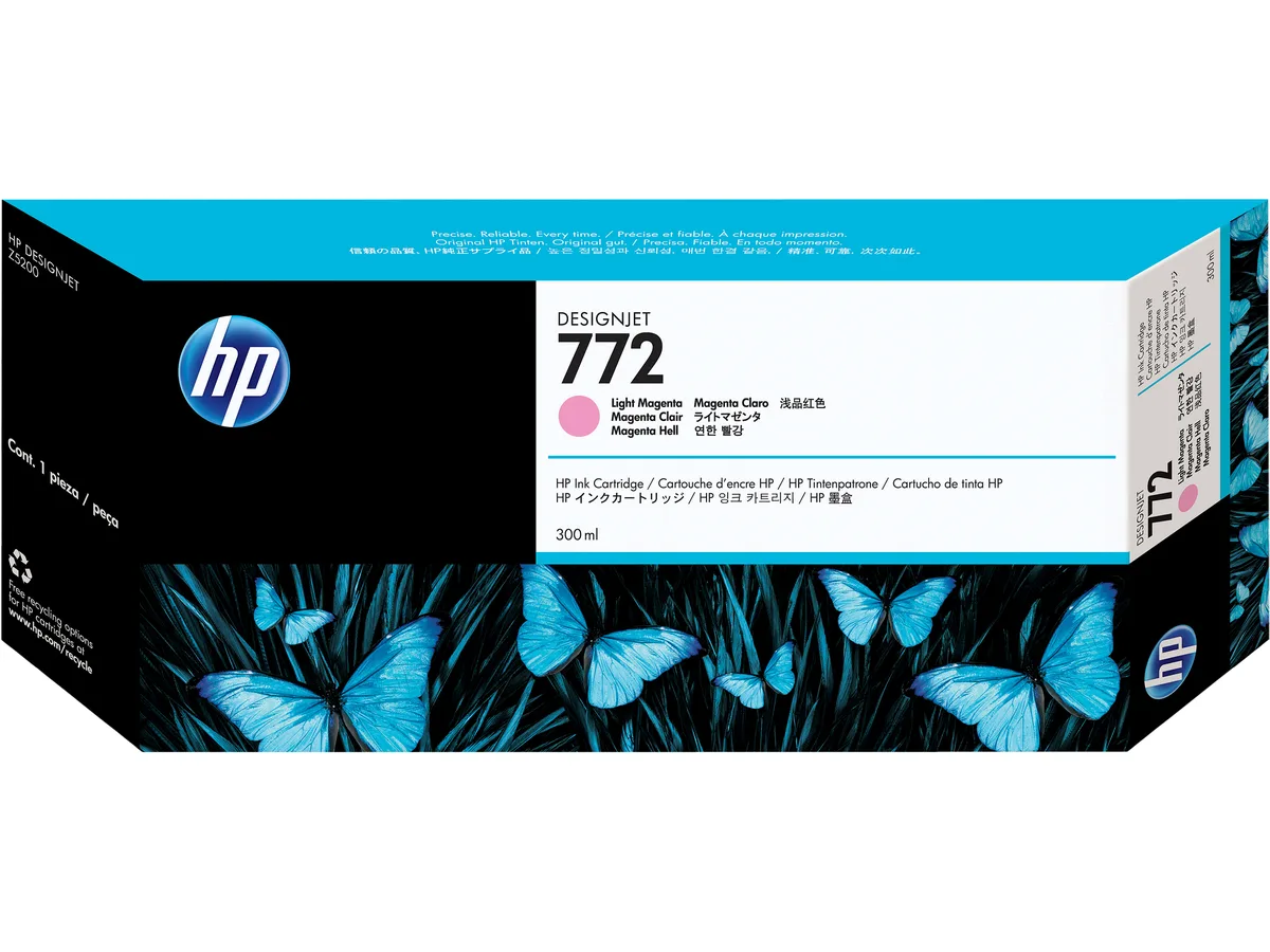 HP HP 772 CN631A Light Magenta Ink Cartridge 300ml — product photo