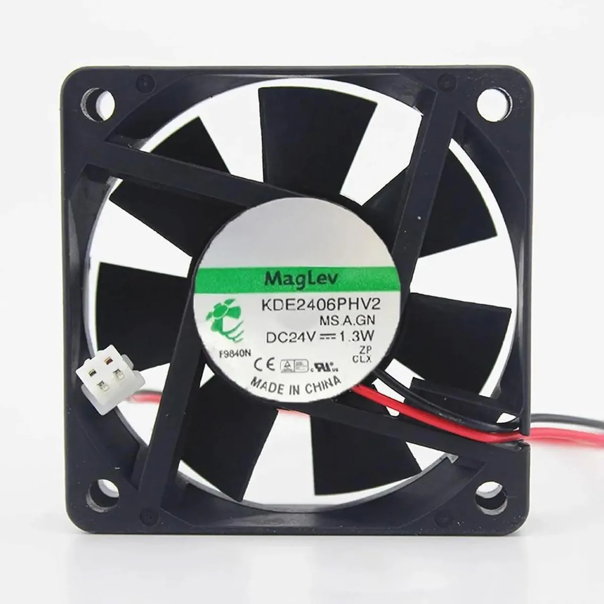 Vszerda Vszerda kde2406phv2 60mm 24V 1.9W 4300rpm 21CFM 36dB 42g gadget — product photo