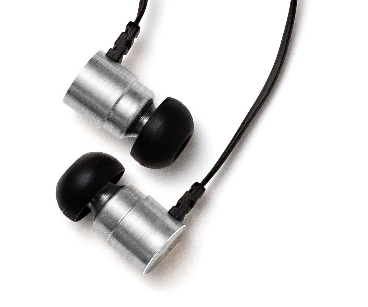 Symphonized Audio Symphonized Audio MTL Earbuds Dual Driver Silver 2 in 1 accessory — product photo