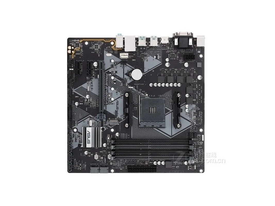ASUS ASUS PRIME B450M-A AMD B450 DDR4 128GB Micro ATX motherboard — product photo