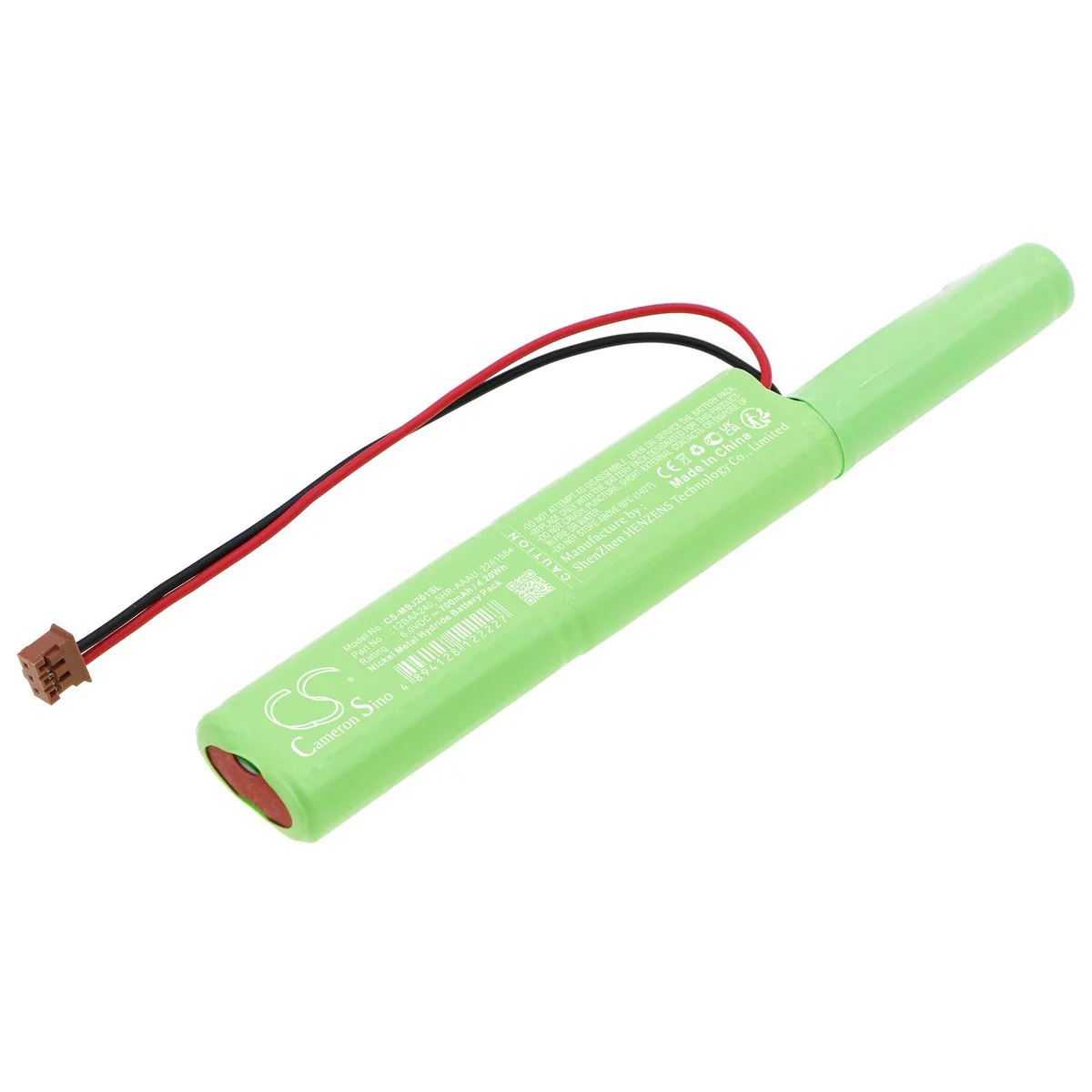 Centenex Electronics Centenex Electronics DS-CS-MSJ201SL GPS Battery Ni-MH 0.7 Ah Green — product photo