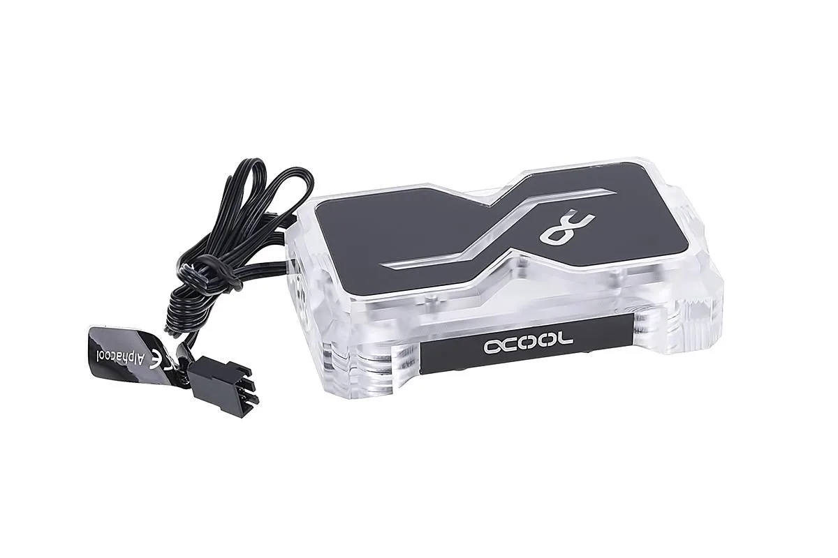 Alphacool Alphacool GPX SLI Connector Dual Plexi ARGB 3 PCI-E Space 12940 — product photo