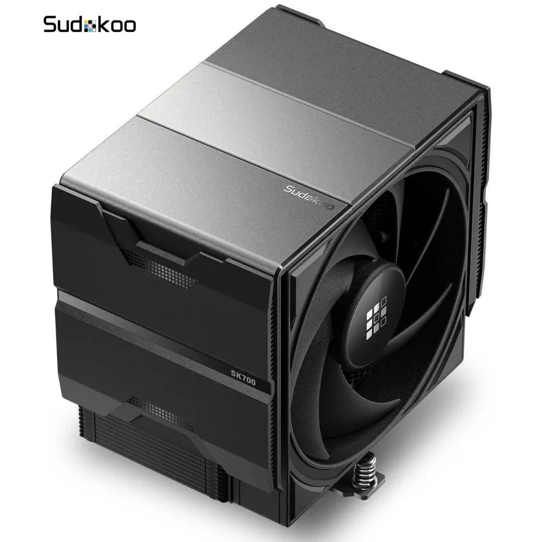 Sudokoo Sudokoo SK700 US CPU cooler AM5 7 heatpipes 120mm PWM fan — product photo