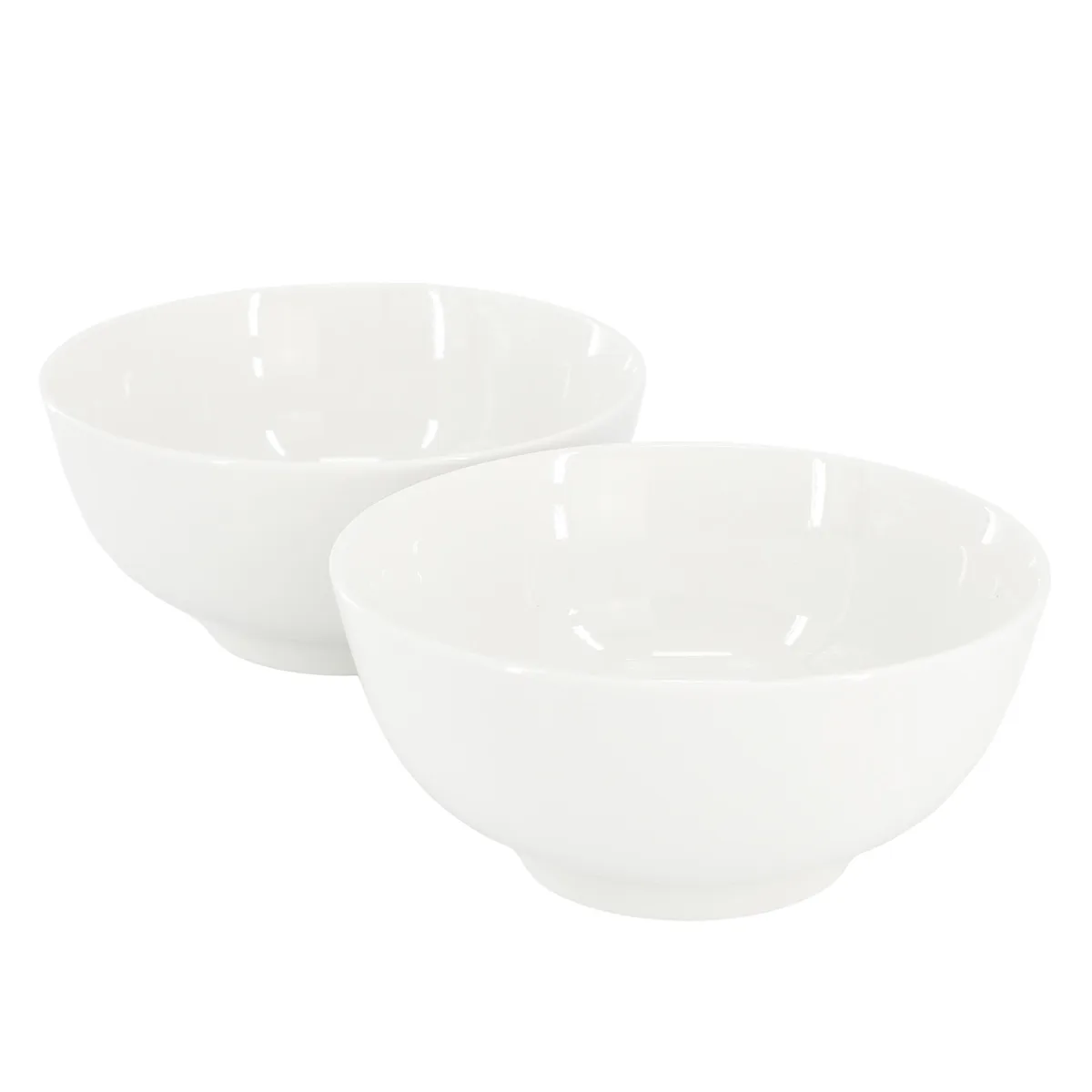 Gibson Home Gibson Home 2 Piece 6.9 Inch Fine Ceramic Noodle Bowl Set White — product photo