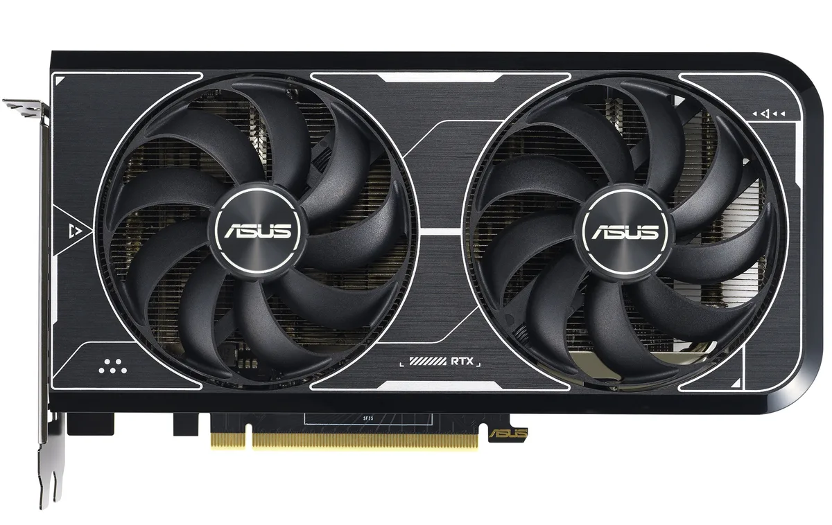 ASUS ASUS DUAL-RTX3060TI-O8GD6X graphics card — product photo