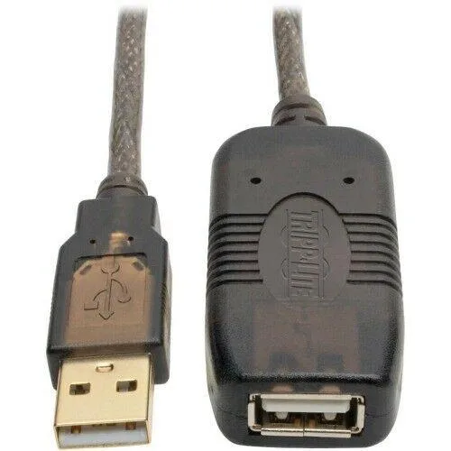 Tripp Lite Tripp Lite U026-025 USB 2.0 Active Extension Cable USB-A Male/Female 25 ft 7.6 m — product photo