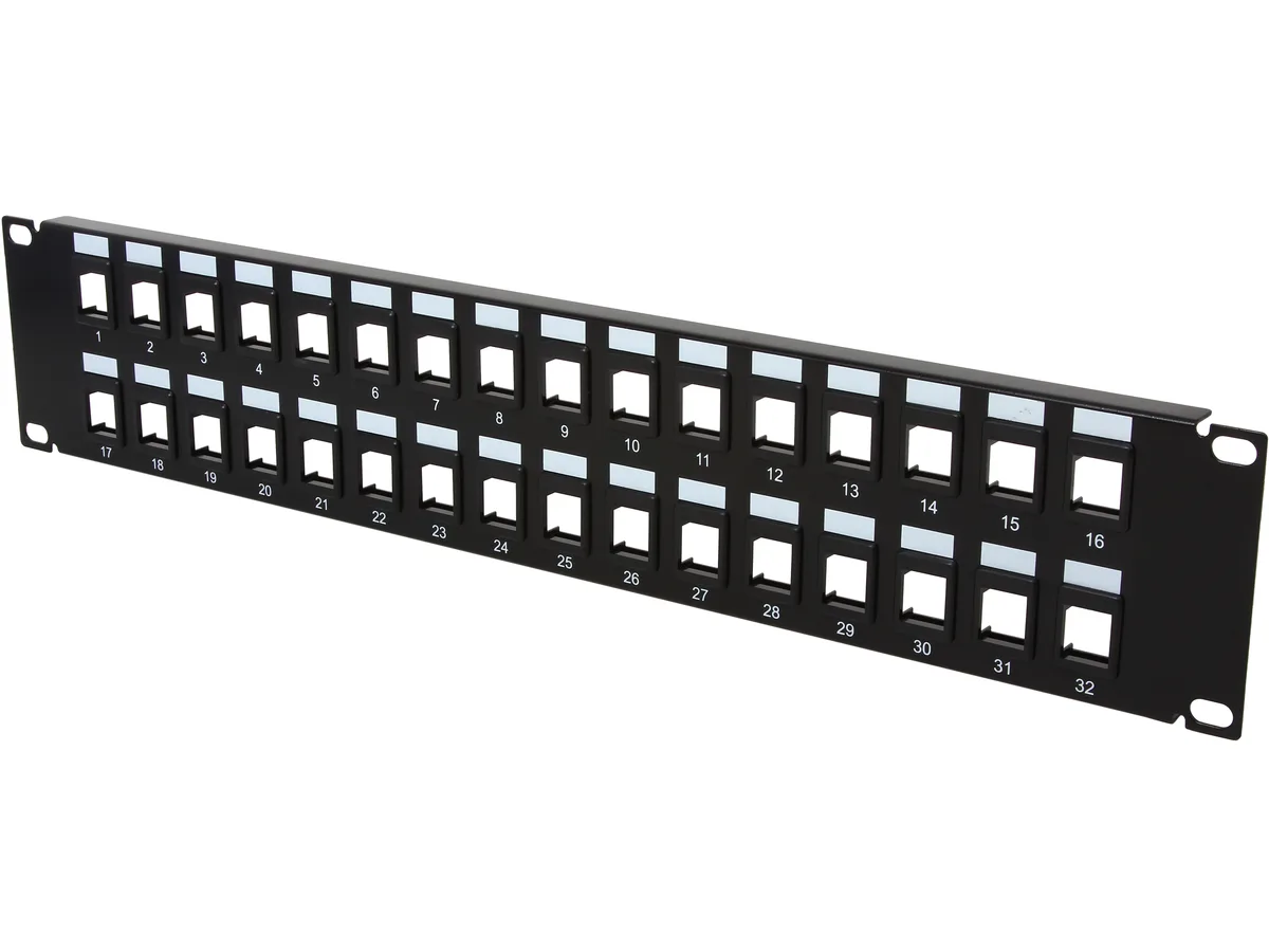 Cables To Go Cables To Go 03860 32-Port Blank Keystone Patch Panel 2U 19 — product photo